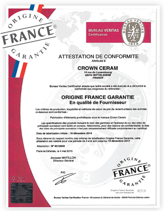 Origine France Garantie